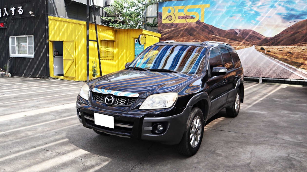 2009年 Mazda Tribute 黑灰色 馬自達中古休旅車